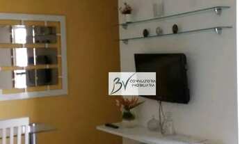 Imagem 2: MP- 45m², Flat Enorme com Varanda, Todo Mobiliado no 10° Andar