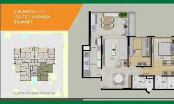 Imagem 2: APARTAMENTO 2 E 3/4, SUÍTE E VARANDA GOURMET - ITAIGARA