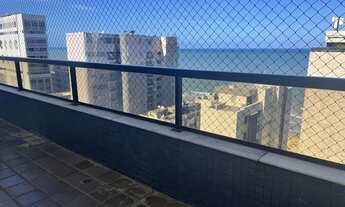 Imagem 2: Na Navegantes, 4 Qts, 4 Suítes, 250m², Vista Mar, Varandão, Armários, 3 Vagas, Andar Alto