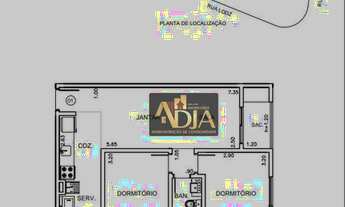 Imagem 2: Apartamento com 2 dormitórios à venda, 52 m² por R$ 273.000,00 - Vila Assis Brasil - Mauá