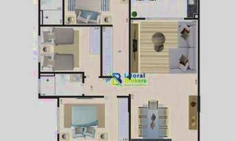 Imagem 16: Apartamento à venda, 113 m² por R$ 844.825,00 - Jardim Lunamar - Mongaguá/SP