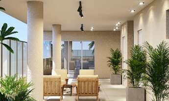 Imagem 4: 2 quartos, a 2 quadras do mar, com lazer na cobertura, e facilidade no pagamento!