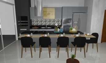 Imagem 5: Casa térrea no condomínio Residencial Portinari em Presidente Prudente