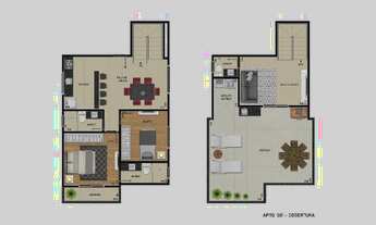 Imagem 4: Cobertura de 02 quartos, suíte, 02 vagas, elevador no Bairro Novo Riacho