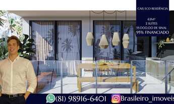 Imagem 3: 5% de Sinal e 95% Financiado já pensou? Adquirir um Flat na beira mar de Muro Alto com est