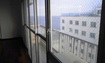 Imagem 2: Av. atlântica, posto 6, frontal mar, em prédio moderno, cobertura duplex