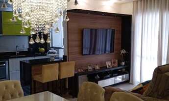 Imagem 2: Apartamento com 2 dormitórios à venda, 86 m² por R$ 620.000,00 - Campinas - São José/SC