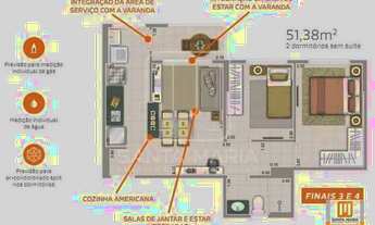 Imagem 5: Apartamento (tipo - padrao) 1 dormitórios, portaria 24hs, salão de festa, salão de jogos
