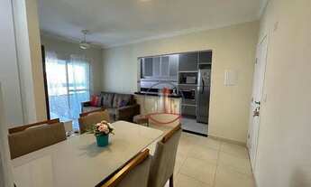 Imagem 4: Apartamento de 1 dormitório sendo 1 suíte a venda em Praia Grande, mobiliado e vista mar