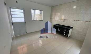 Imagem 4: Casa com 1 dormitório para alugar, 40 m² por R$ 730/mês - Jardim Zaira - Mauá/SP