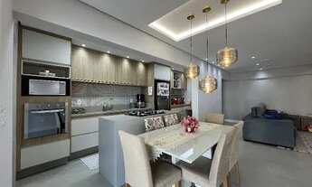 Imagem 6: Apartamento MOBILIADO, DECORADO E PLANEJADO COM 3 SUÍTES - VISTA MAR E CHURRASQUEIRA NA SA