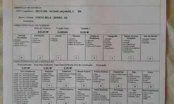 Imagem 2: Lote em Costa Bela - Serra/ES (Leia o Anuncio