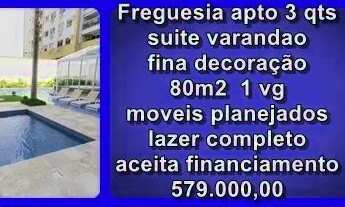 Imagem: FREGUESIA APTO REFORMADO 85M2 3 QTS SUTIE