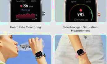 Imagem 6: Amazfit Smartwatch GTS 2 mini compativel com Alexa em meia pria itapema