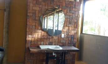 Imagem 6: Salão de festa estilo rústico