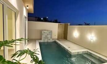 Imagem 2: 3 quartos, 4 banheiros, piscina, lago e fazendinha - Condomínio Quinta das Palmeiras