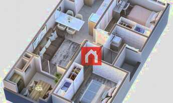 Imagem 3: APARTAMENTO Apartamento com 2 dormitórios