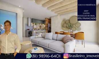 Imagem 7: Condições imperdíveis no Cais Eco Residência com apenas 35 mil de sinal e 95% Financiado