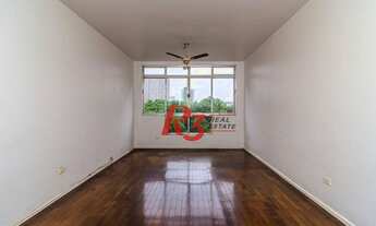 Imagem 2: Apartamento com 2 dormitórios para alugar, 127 m² - Gonzaga - Santos/SP