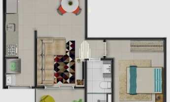 Imagem 3: Apartamento Vila Prudente 01 Quarto 01 Banheiro 01 Sala Com Varanda 01 Cozinha 03 Elevador