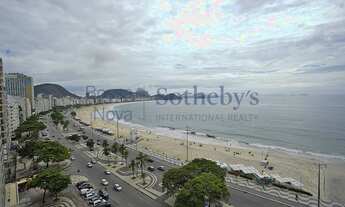 Imagem: Cobertura com vista total da Praia de Copacabana
