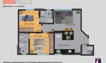 Imagem 3: BELO HORIZONTE - Apartamento Padrão - Santa Efigênia