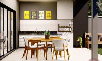 Imagem 3: Casa com 3 dormitórios à venda, 125 m² por R$ 740.000,00 - Jardim Paulista - Atibaia/SP