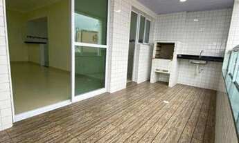 Imagem 2: Apartamento com 2 dormitórios à venda, 90 m² por R$ 399.000,00 - Caiçara - Praia Grande/SP