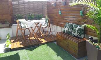 Imagem 4: Cobertura duplex a venda com 90 m² privativos com 2 quartos, 1 vaga Cristo Redentor