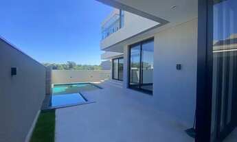 Imagem 2: Casa de condomínio Florais dos Lagos sobrado para venda tem 406 metros quadrados com 5 qua