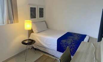 Imagem 3: Alugo flat mobiliado 53m, 2qtos, sendo 1 suíte e 1 banheiro social, sala, cozinha