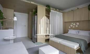 Imagem 6: Apartamento com 1 dormitório sendo suíte no Jardim das Bandeiras