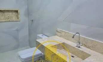 Imagem 6: CASA NOVA NA LAJE 3 SUÍTES PISCINA CHURRASQUEIRA LOTE 490m2 CONDOMÍNIO RUA 12 VICENTE PIRE