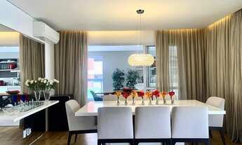 Imagem 4: Apartamento mobiliado e decorado para aluguel e venda com 268 m2 com 3 suítes- 4 vagas- d