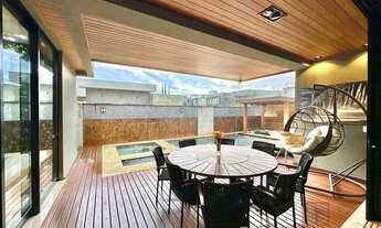 Imagem 4: Sobrado com 4 suítes mobiliado a venda condomínio Portal do Sol Green em Goiânia