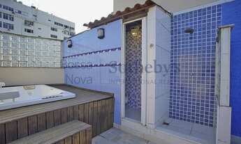 Imagem 6: Cobertura em prédio reformado na Gávea