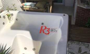 Imagem 5: Cobertura Duplex com 3 dormitórios à venda, 200 m² - Ponta da Praia - Santos/SP