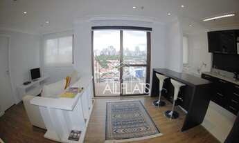 Imagem: Flat com 1 dormitório, 53 m² - venda por