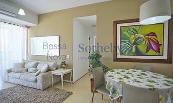 Imagem 3: Apartamento com varanda e vista para a Lagoa