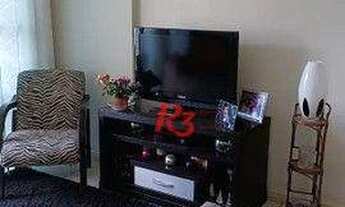 Imagem 3: Apartamento mobiliado com 2 dormitórios para venda e locação, 95 m² - Pompéia - Santos/SP