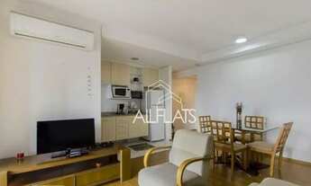 Imagem 2: Apartamento com 1 dormitório para alugar, 50 m² por R$ 5.400,00/mês - Jardins - São Paulo