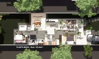 Imagem 4: Casa para venda com 123 metros quadrados com 3 quartos em Maracanã - Santarém - Pará