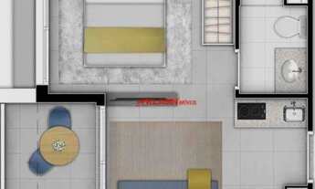 Imagem 4: -Apartamento com 1 dormitório, 27 m² - venda por R$ 545.000