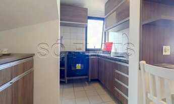 Imagem 4: Flat cobertura na região central de Higienópolis disponível para locação com 98m²