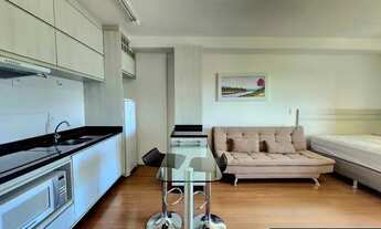 Imagem 1: Condomínio HUB, andar alto, apartamento bem mobiliado para locação