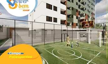 Imagem 2: Varanda gourmet em CAMARAGIBE com 3 quartos+suíte,apenas 1 torre com 10 andares ,setembro