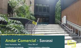 Imagem 1: Andar corporativo para alugar na Savassi com 4 vagas
