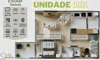 Imagem 6: Apartamento garden com 02 quartos e 01 vaga no Cidade Jardin, São José dos Pinhais