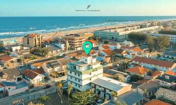 Imagem 2: Vista para o mar na sala e pôr do sol nos quartos