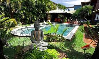 Imagem 2: Guarajuba. Casa à Venda Estilo Bali, 5 Suítes, 300m², Vista Mar, Varanda Gourmet, Spa Pano